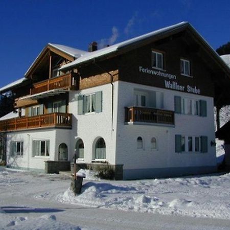 Walliser Stube Lejlighedshotel Mittelberg Eksteriør billede